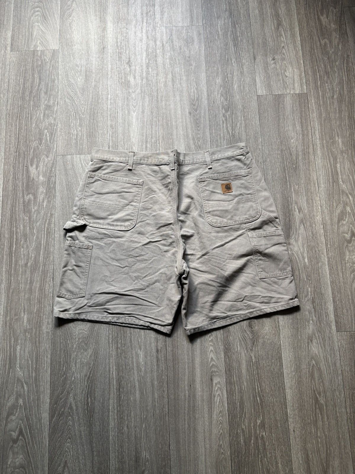 Carhartt Carhartt Beige Shorts — 42 x 8.5 Size US 42 / EU 58 - 2 Thumbnail