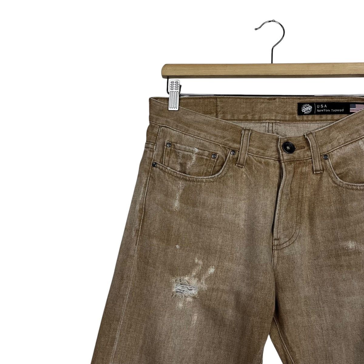 Japanese Brand Vintage Back Number Distressed Pants Size 32" / US 10 / IT 46 - 6 Thumbnail