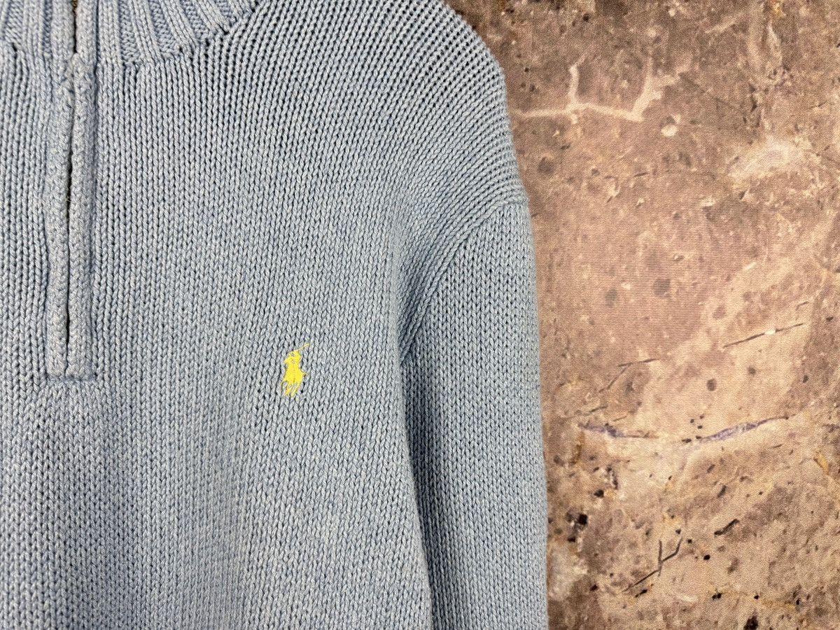Polo Ralph Lauren Mens Polo Ralph Lauren Vintage Sweater Pullover 1/4 Zip Size US XXL / EU 58 / 5 - 5 Thumbnail