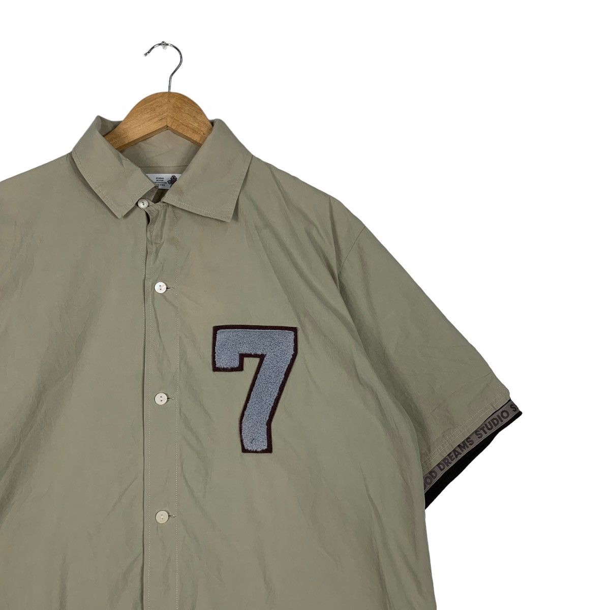 Japanese Brand Studio Seven Childhood Dream 7 Short Sleeve Shirt #1088-C49 Size US M / EU 48-50 / 2 - 5 Thumbnail
