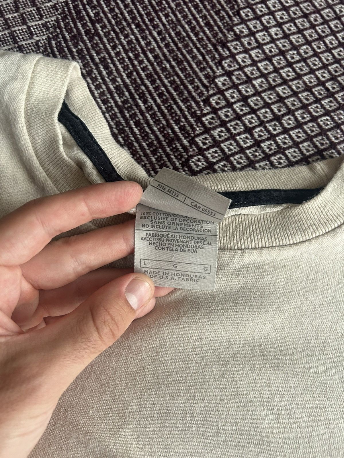 Nike Vintage Nike 90s Boxy Fit T-Shirt Beige Streetwear Style L Size US L / EU 52-54 / 3 - 7 Thumbnail