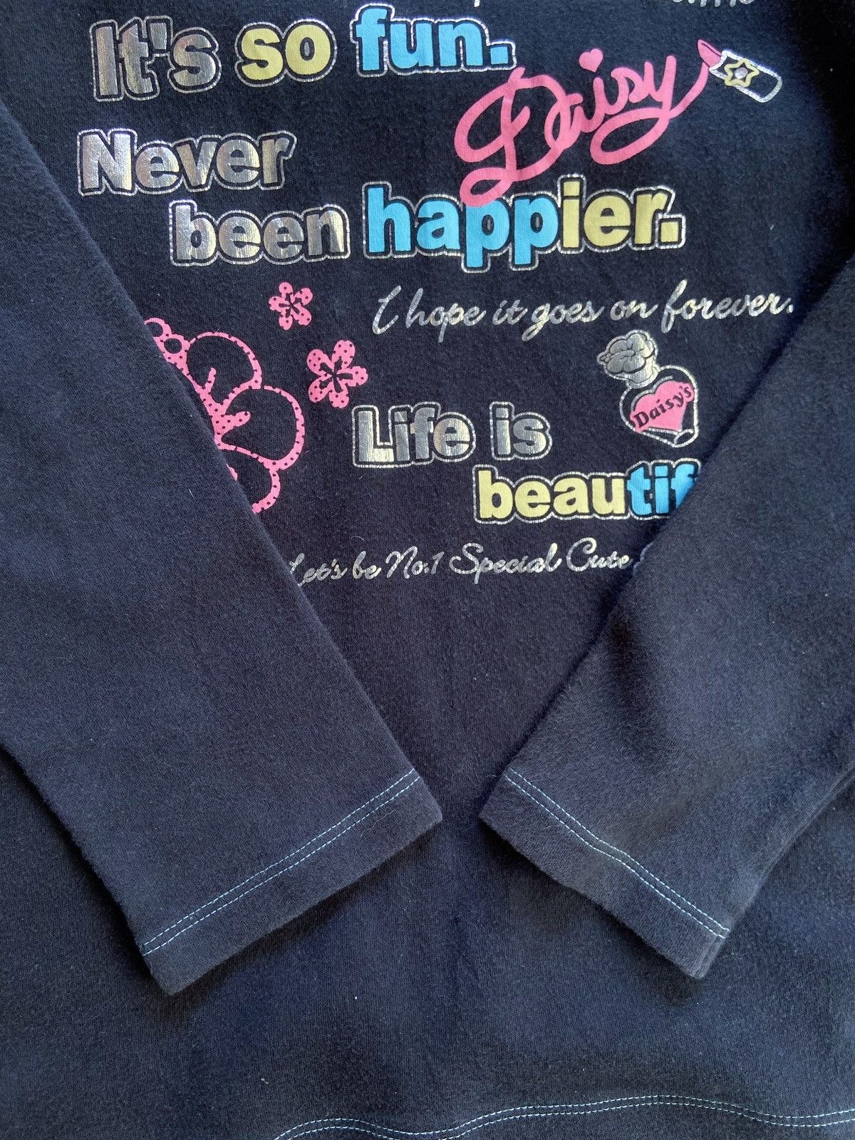 DAISY CUTE LOVERS POEM LONG SLEEVE