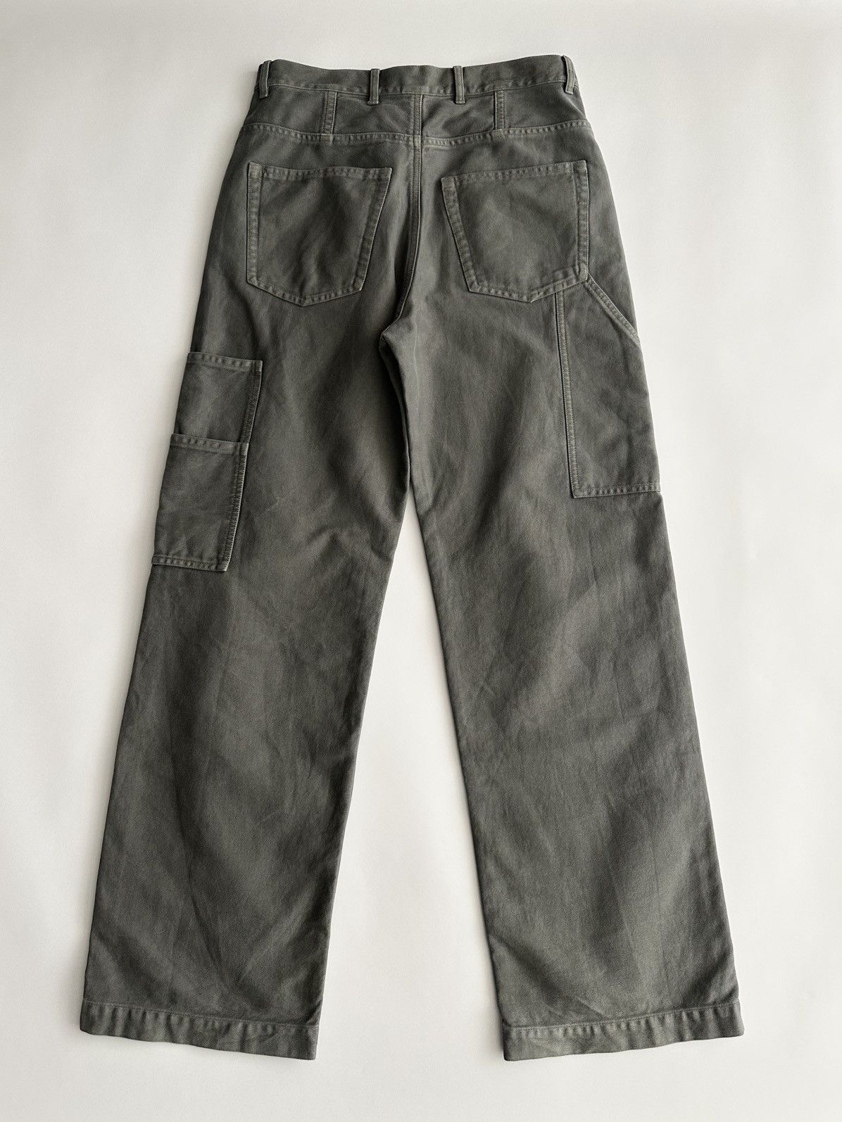 Dries Van Noten Dries Van Noten Wide Work Pants Size US 31 - 5 Thumbnail