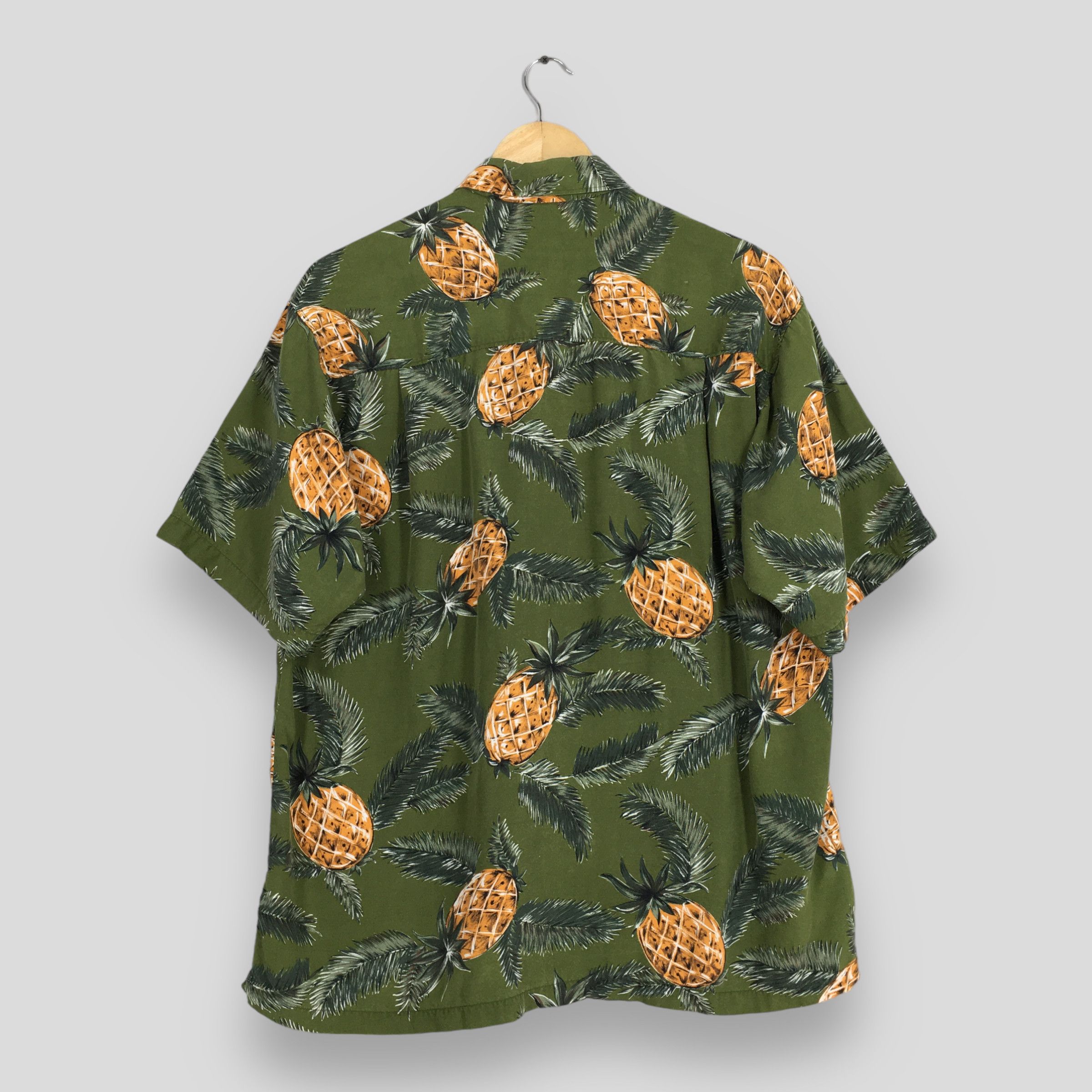 Other Hawaiian Pineapples Aloha Tropical Rayon Shirt Medium Size US M / EU 48-50 / 2 - 7 Thumbnail