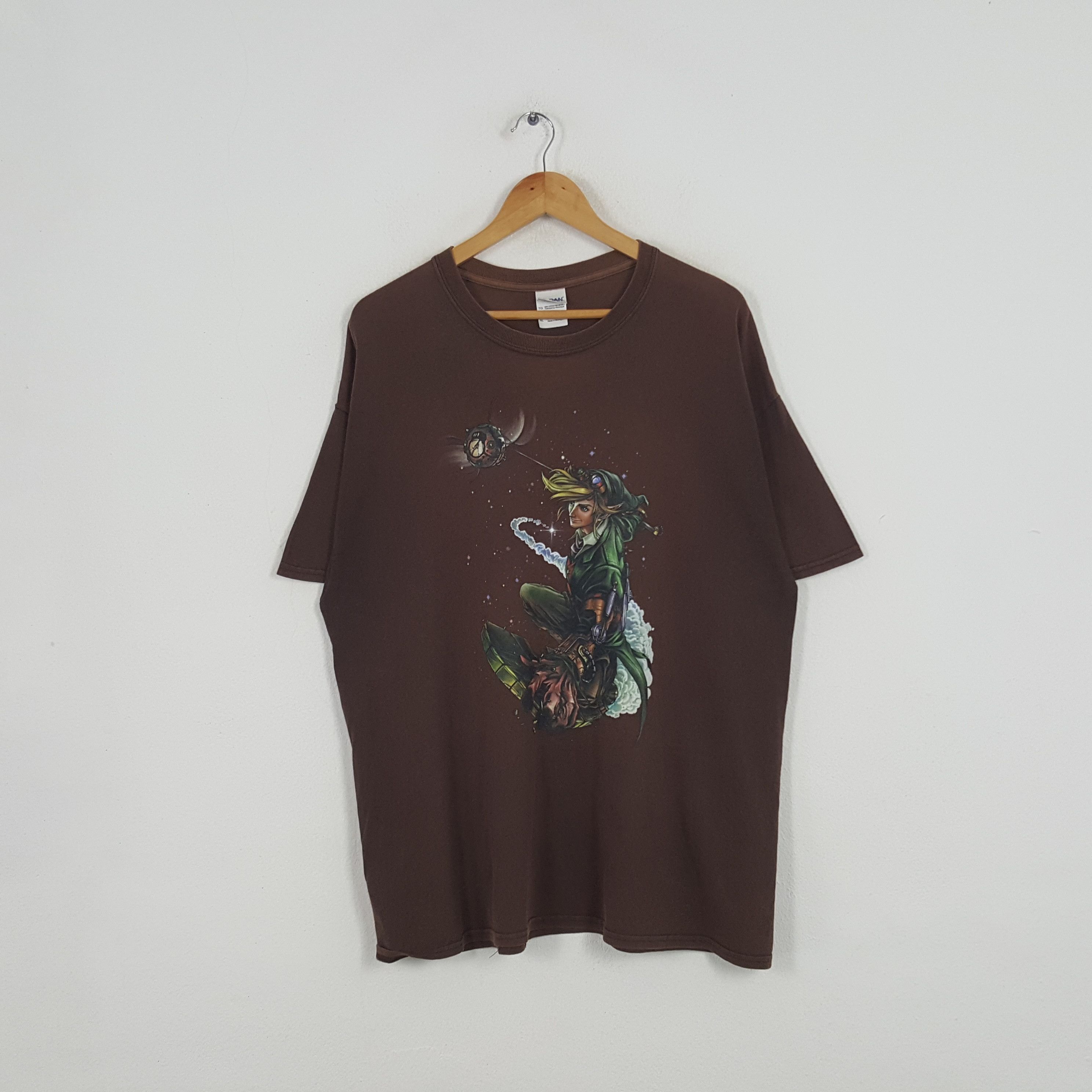 Playstation × The Game × Vintage Vintage The Legend of Zelda Sony Playstation Game Tshirt Size US L / EU 52-54 / 3 - 1 Thumbnail