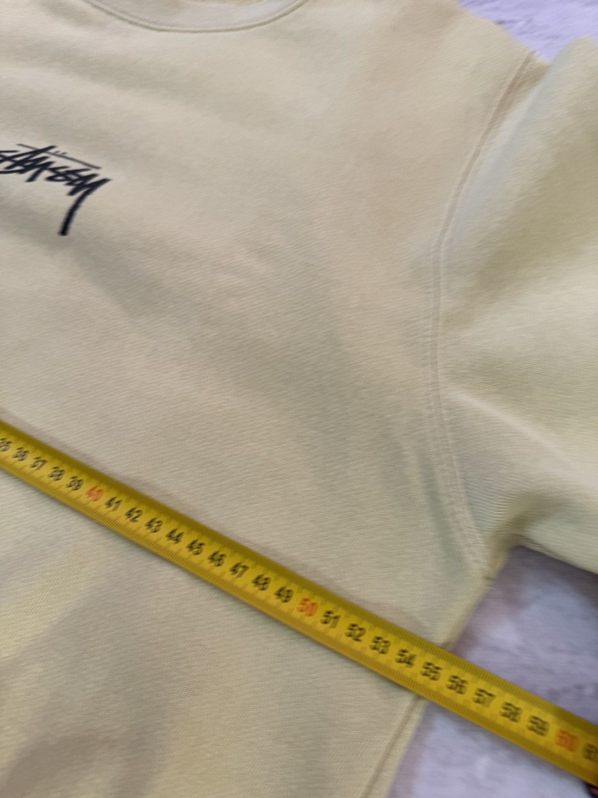 Stussy × Vintage STUSSY CENTER HAFT LOGO OVERSIZE BAGGY FIT SWEATSHIRT Size US M / EU 48-50 / 2 - 9 Thumbnail