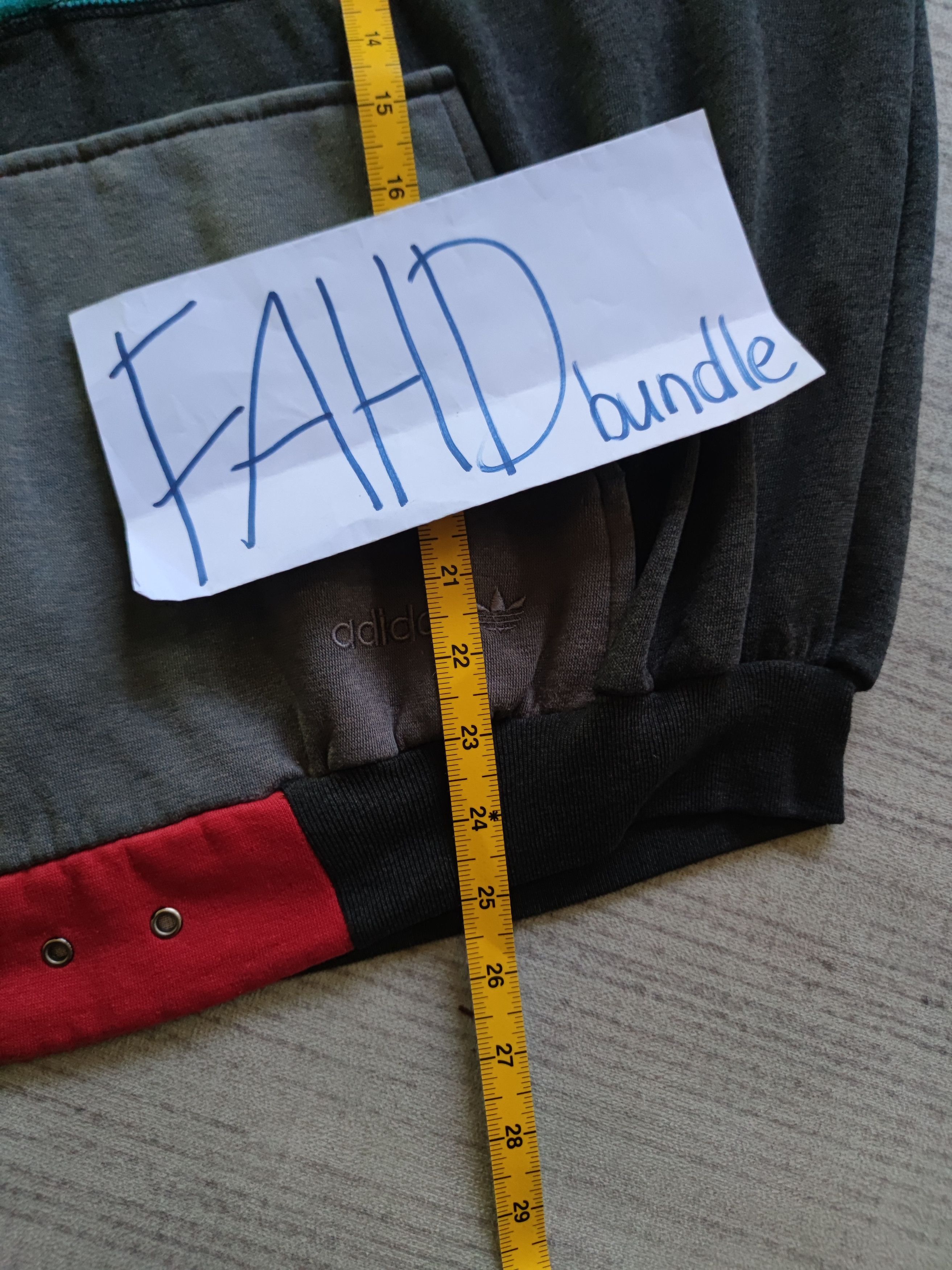 Adidas Vintage Multicolour Adidas Half Zipper Hoodie Size US L / EU 52-54 / 3 - 11 Thumbnail