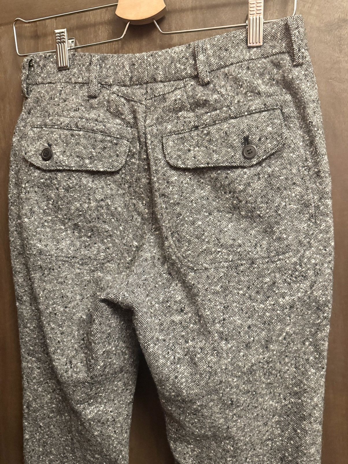 Comme des Garcons comme des garçons junya watanabe man pants XS grey wool Size US 27 - 7 Thumbnail