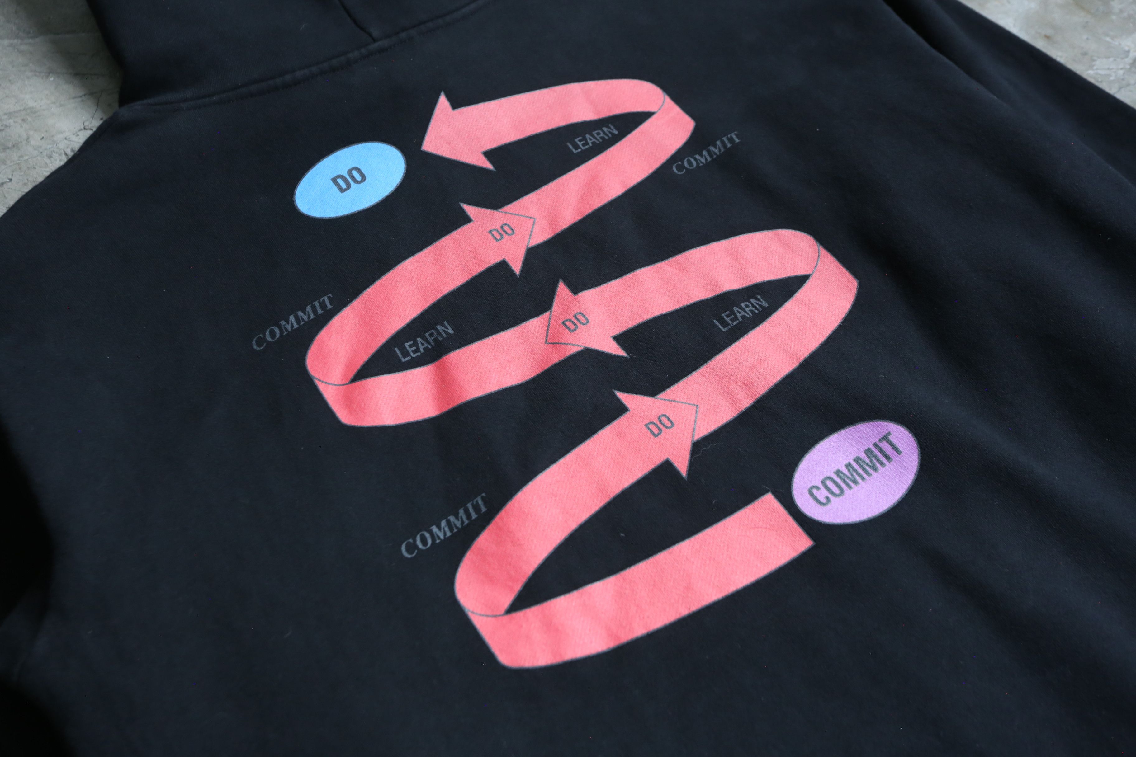 Balenciaga Balenciaga - Pre-Fall 2018 - "Do Learn Commit" Hoodie Size US L / EU 52-54 / 3 - 3 Thumbnail