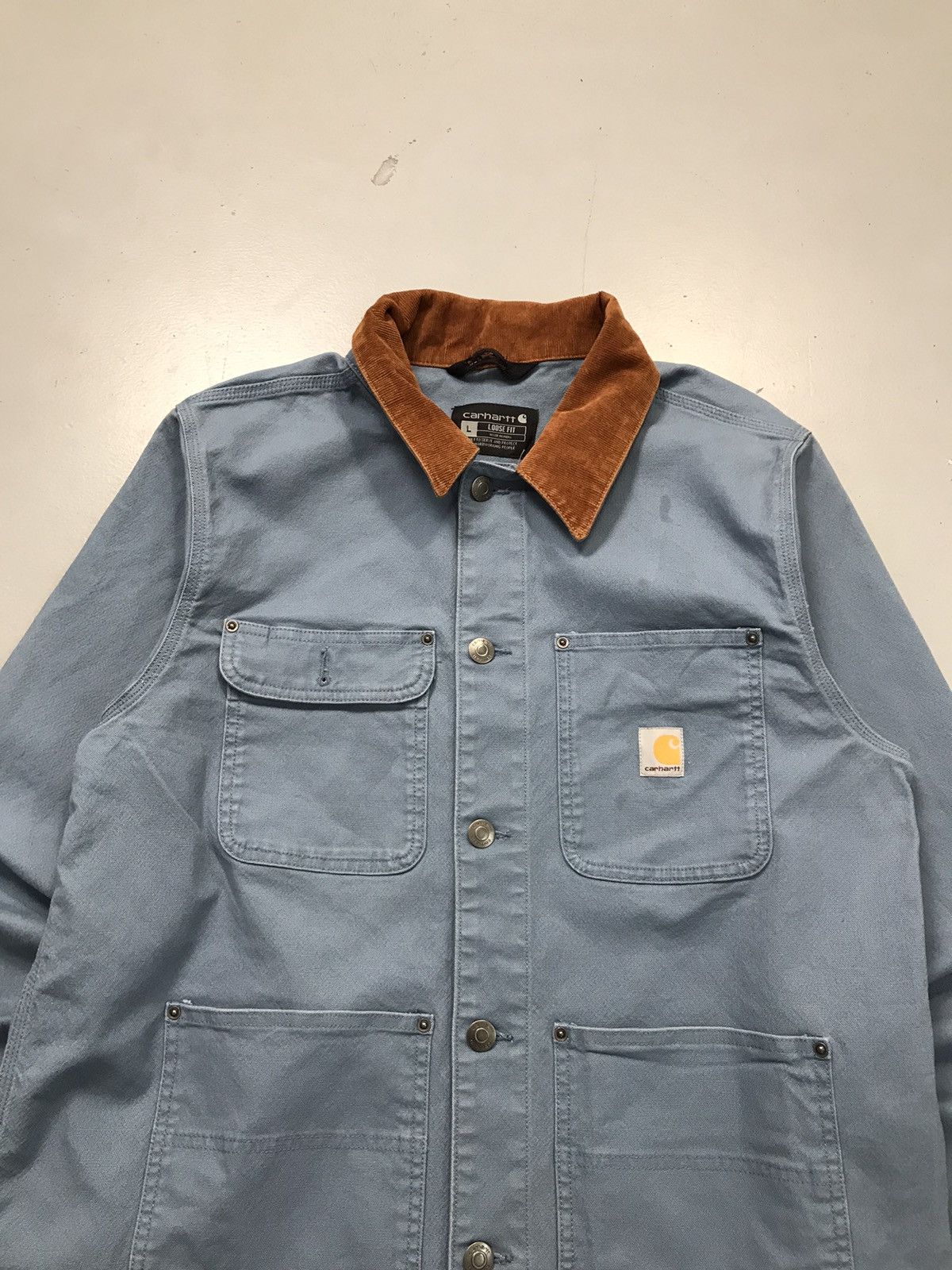 Carhartt Factoryleftover vintage carhartt chore jacket Size US L / EU 52-54 / 3 - 2 Thumbnail