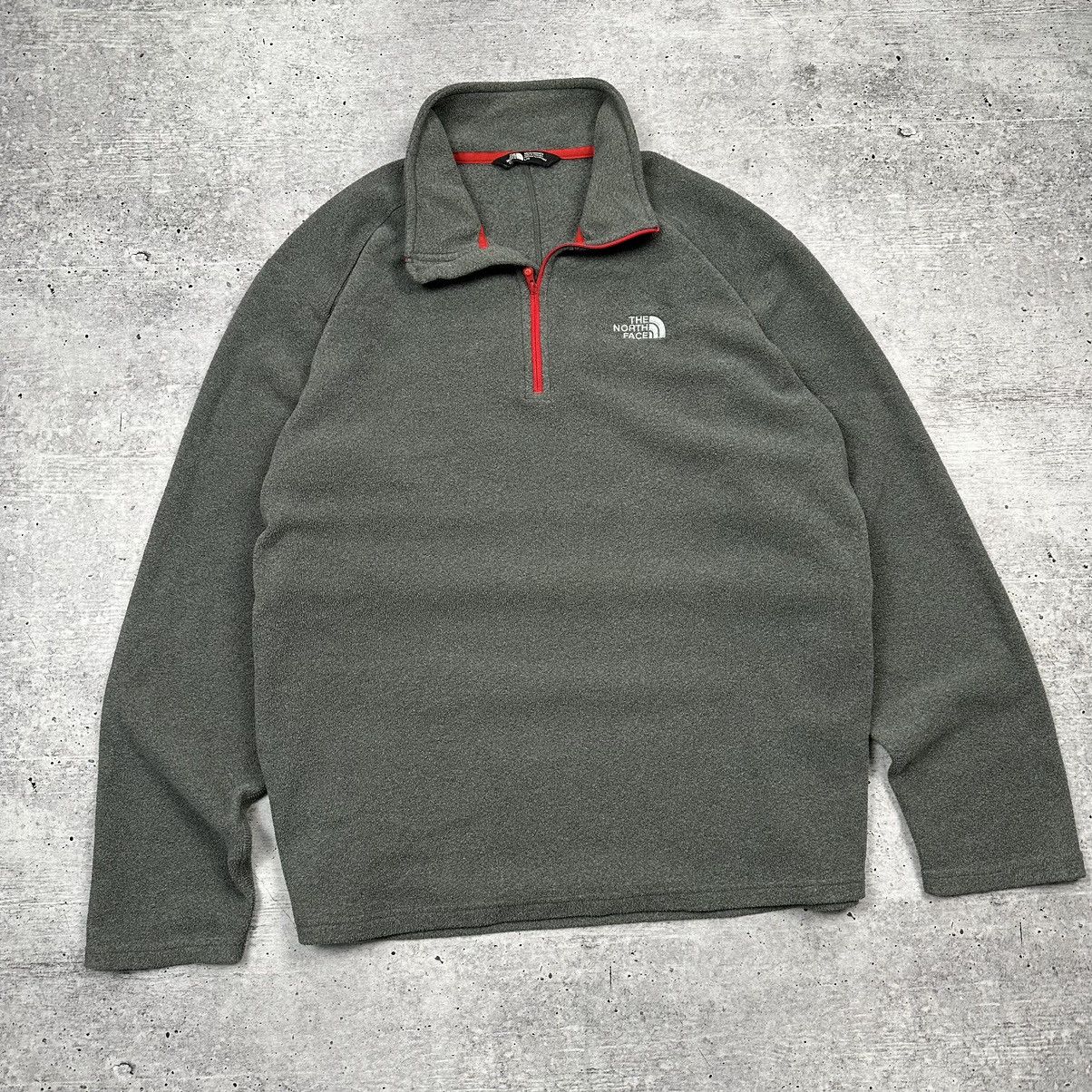 The North Face The North Face 1/4 Zip Fleece Pullover Jacket Men’s Gray Size US L / EU 52-54 / 3 - 1 Thumbnail