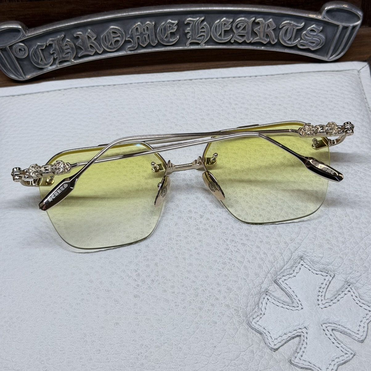 Chrome Hearts Chrome Hearts STINGER 1/1 Sunglasses Size ONE SIZE - 2 Thumbnail