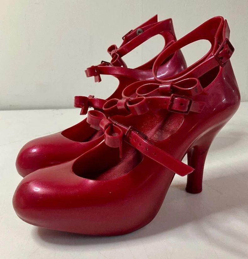 Vivienne Westwood Vivienne Westwood Melissa in red heels Size US 7 / IT 37 - 2 Thumbnail