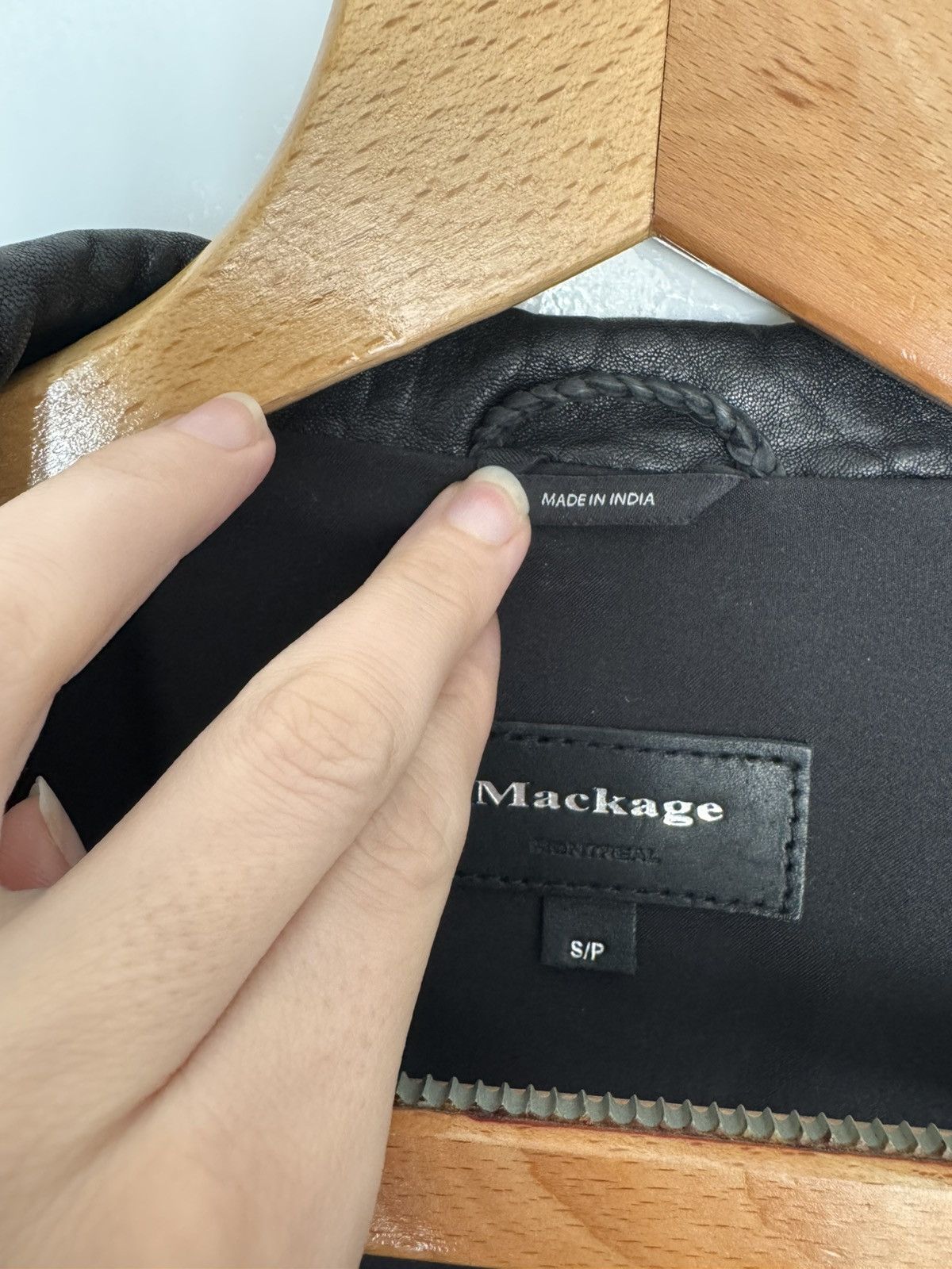 Mackage Mackage Black Leather Biker Jacket Small Brand New with Tags Size S / US 4 / IT 40 - 13 Thumbnail