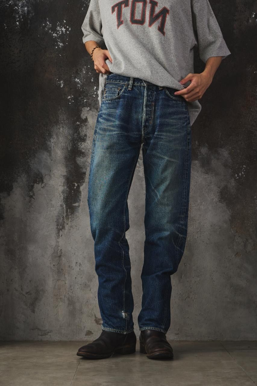Denime Denime Lot 497 Vintage Wash Selvedge Denim Jeans Size US 30 / EU 46 - 1 Thumbnail