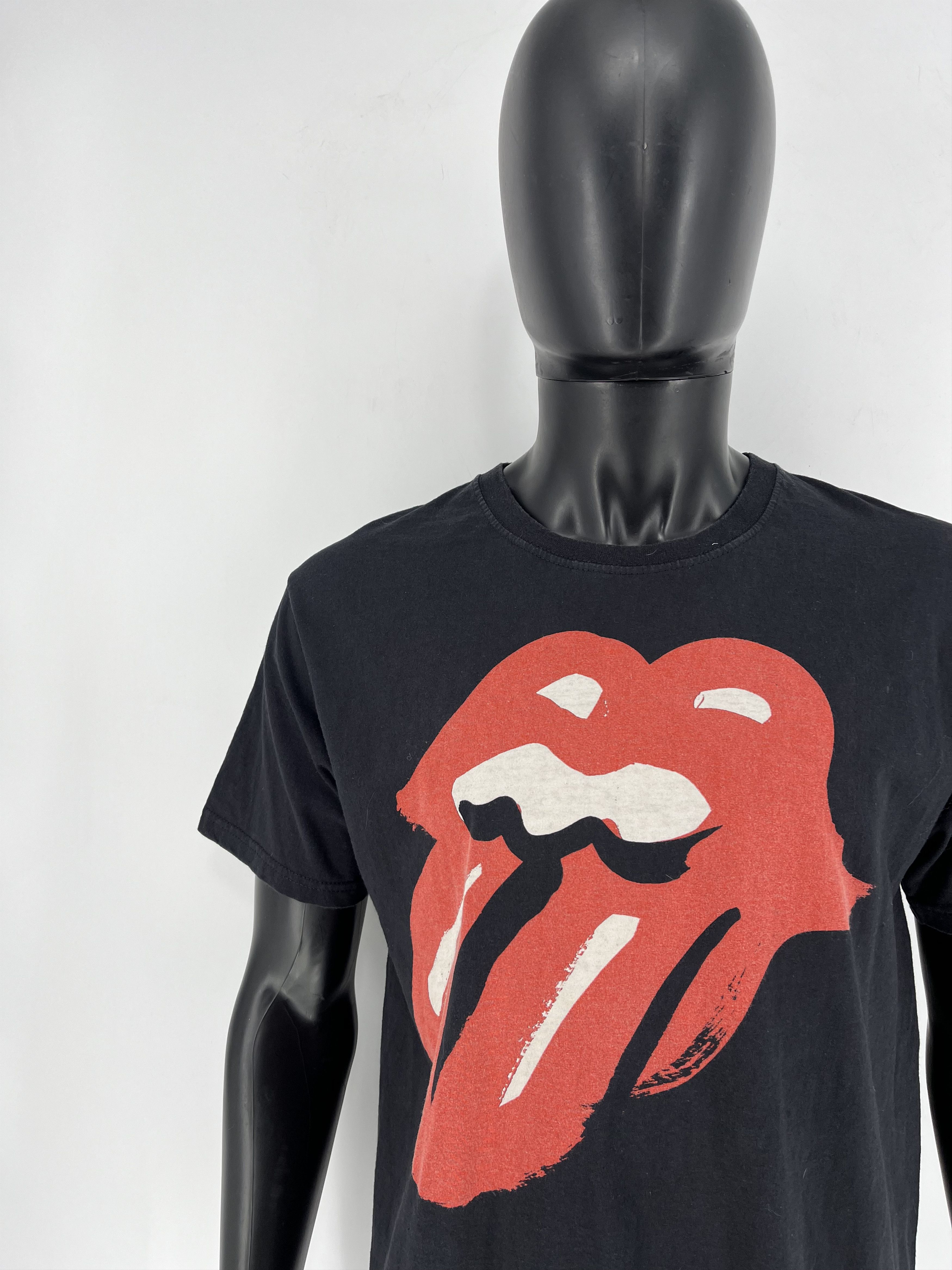 Band Tees × Vintage Vintage Y2K The Rolling Stones Tee Face Print Band Tour Rock Size US L / EU 52-54 / 3 - 6 Thumbnail