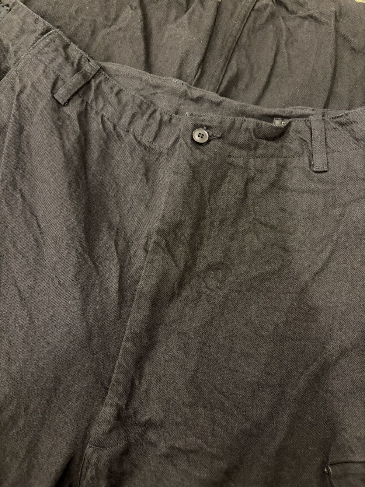 Comoli Comoli Black Denim BDU Pants Size 3 Size US 34 / EU 50 - 3 Thumbnail