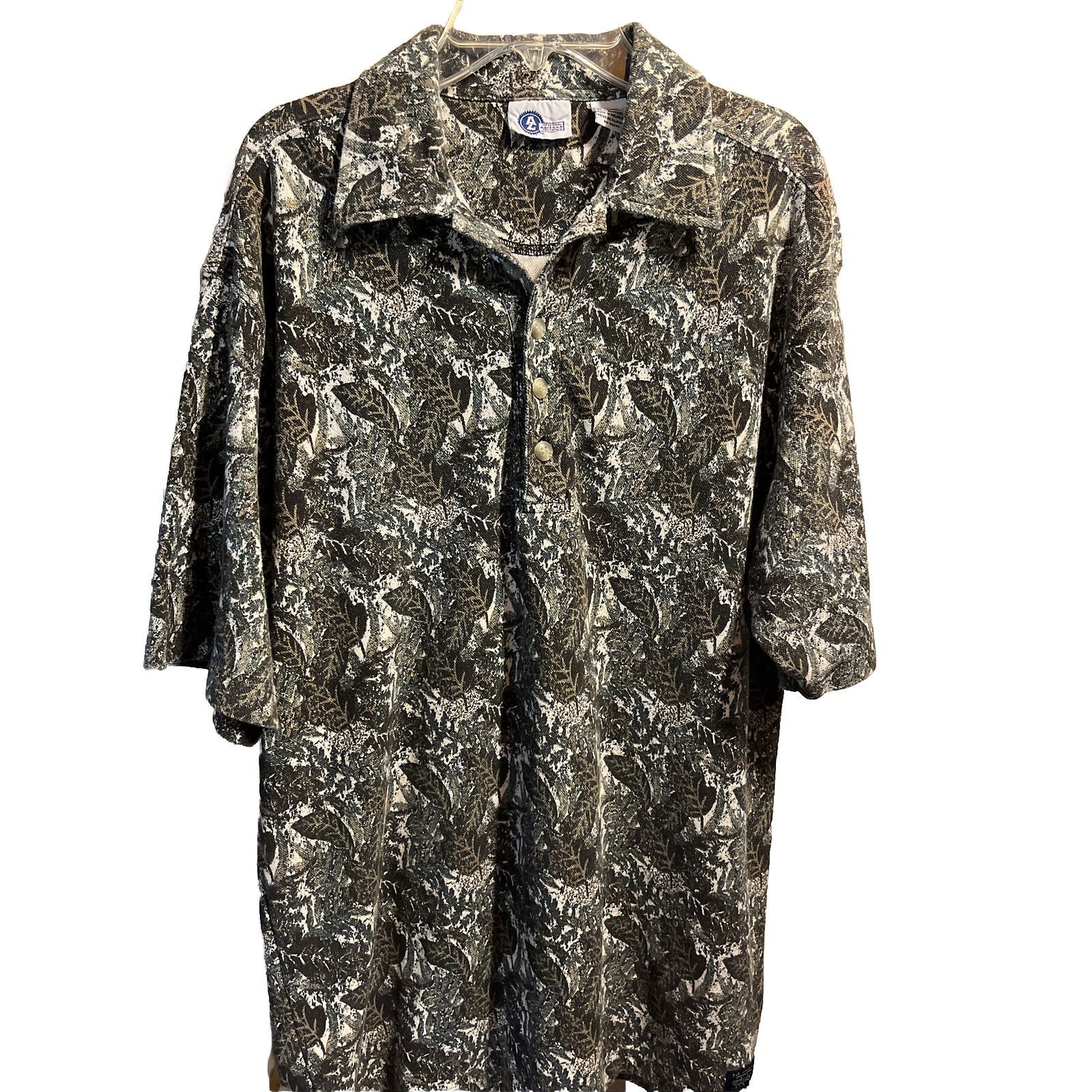 Other Arizona Jean Co. Men’s M Floral Button Cotton Hawaiian polo Size US M / EU 48-50 / 2 - 1 Thumbnail