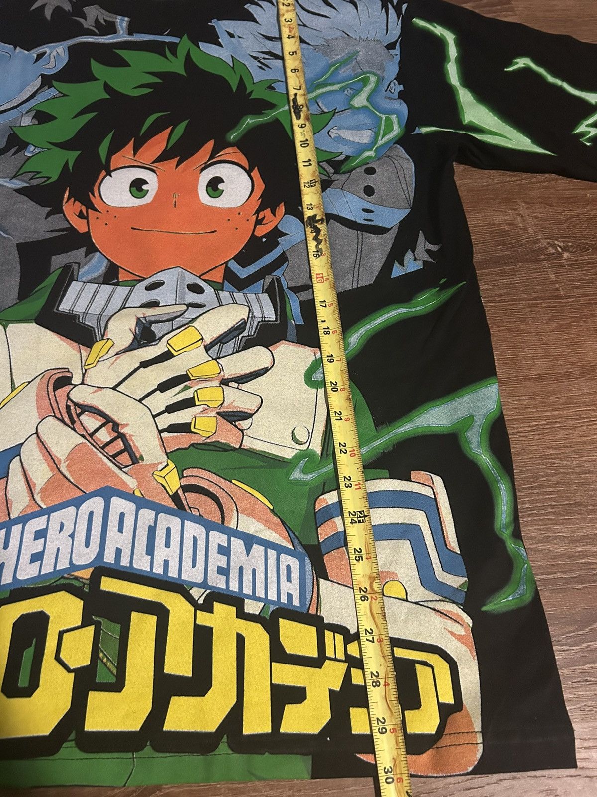 Other Black and green My Hero Academia AOP shirt Size US XL / EU 56 / 4 - 7 Thumbnail
