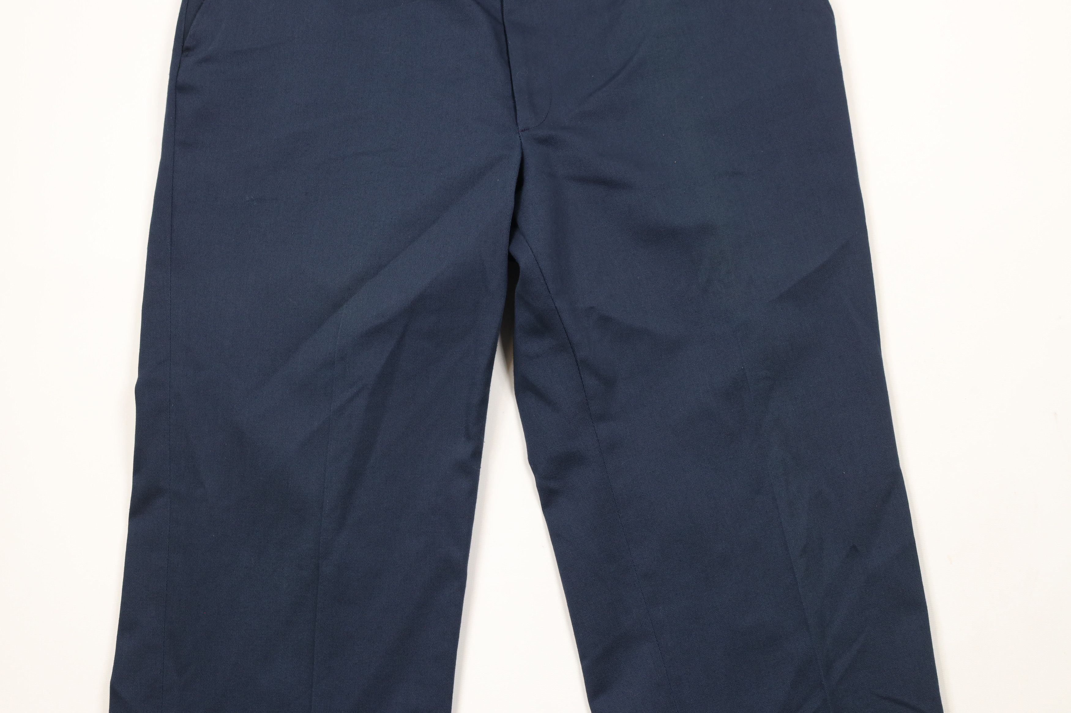 Vintage Vintage 70s Streetwear Flared Wide Leg Chino Pants Blue USA Size US 36 / EU 52 - 3 Thumbnail