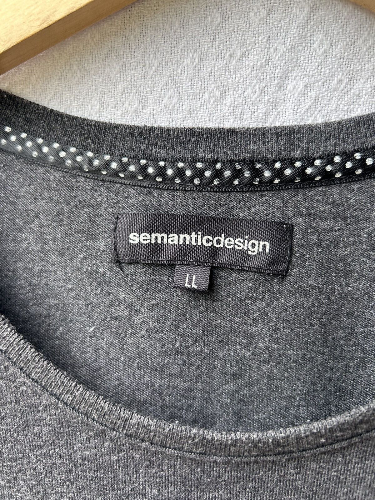 If Six Was Nine 💸BINDINGOFFER💸Semantic design poem blockade tees Size US L / EU 52-54 / 3 - 5 Thumbnail