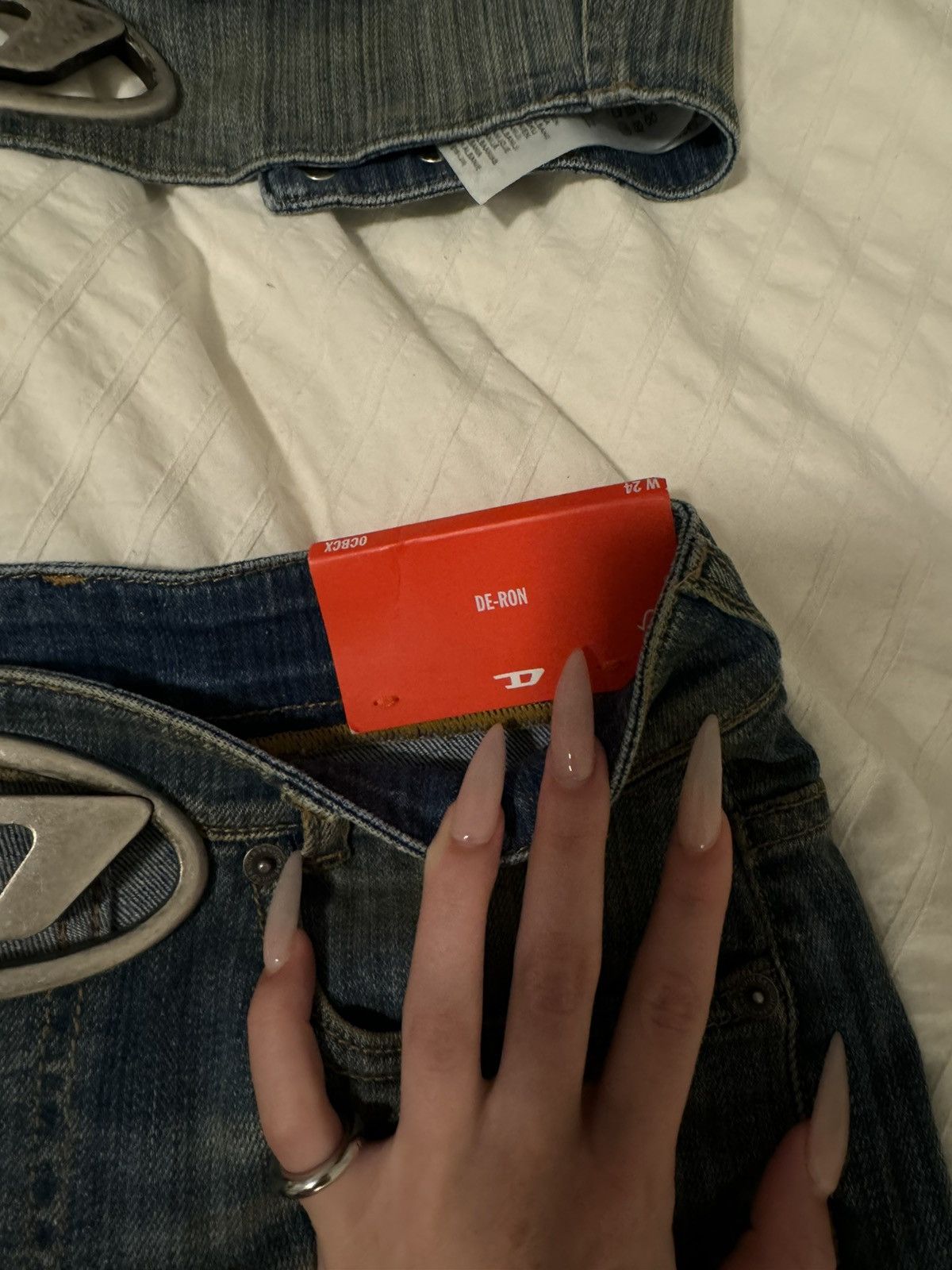 Diesel Diesel denim mini skirt and top set Size S / US 4 / IT 40 - 4 Thumbnail