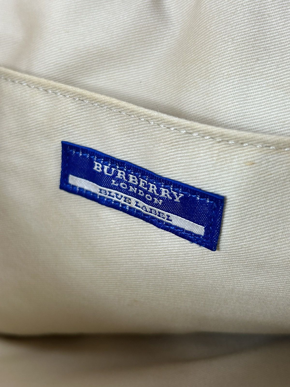Burberry Burberry Blue Label Striped Tote Size ONE SIZE - 6 Thumbnail