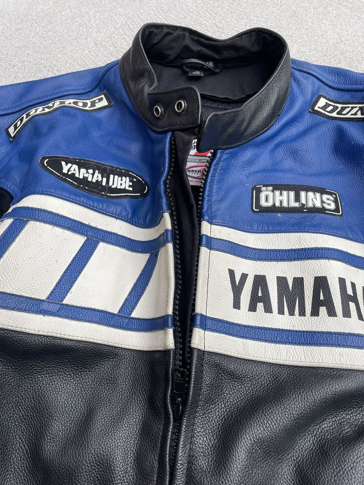 Vintage × Yamaha Vintage Yamaha Joe Rocket Motorcycle Leather Jacket Size US L / EU 52-54 / 3 - 4 Thumbnail