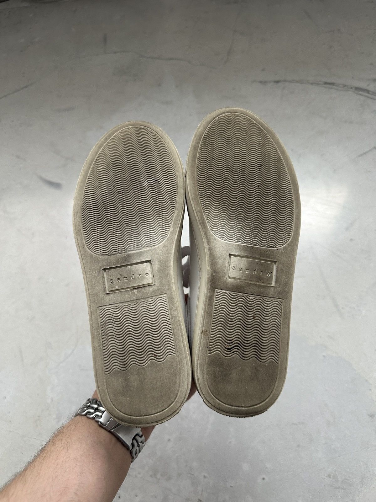 Sandro Sandro White summer trainers basic shoes Size US 6 / IT 36 - 6 Thumbnail