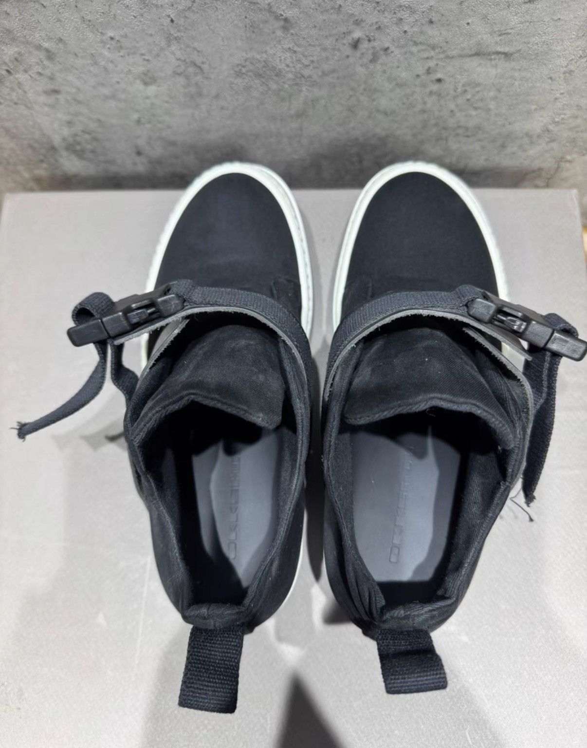 Rick Owens Rick Owens DRKSHDW Low Top Ramones K37 Size US 7.5 / IT 37.5 - 8 Thumbnail