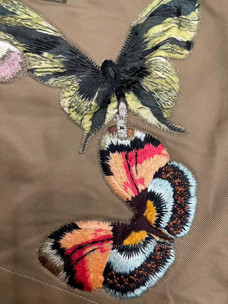 Valentino Valentino Butterfly embroidered shorts Size 41" - 7 Thumbnail