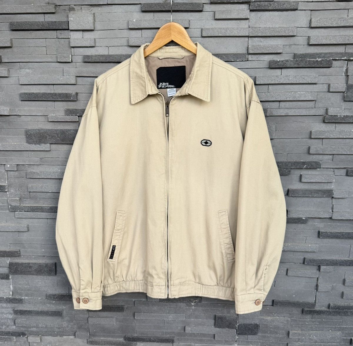 No Fear Vintage No Fear Bomber Jacket Made In USA Size US L / EU 52-54 / 3 - 16 Thumbnail