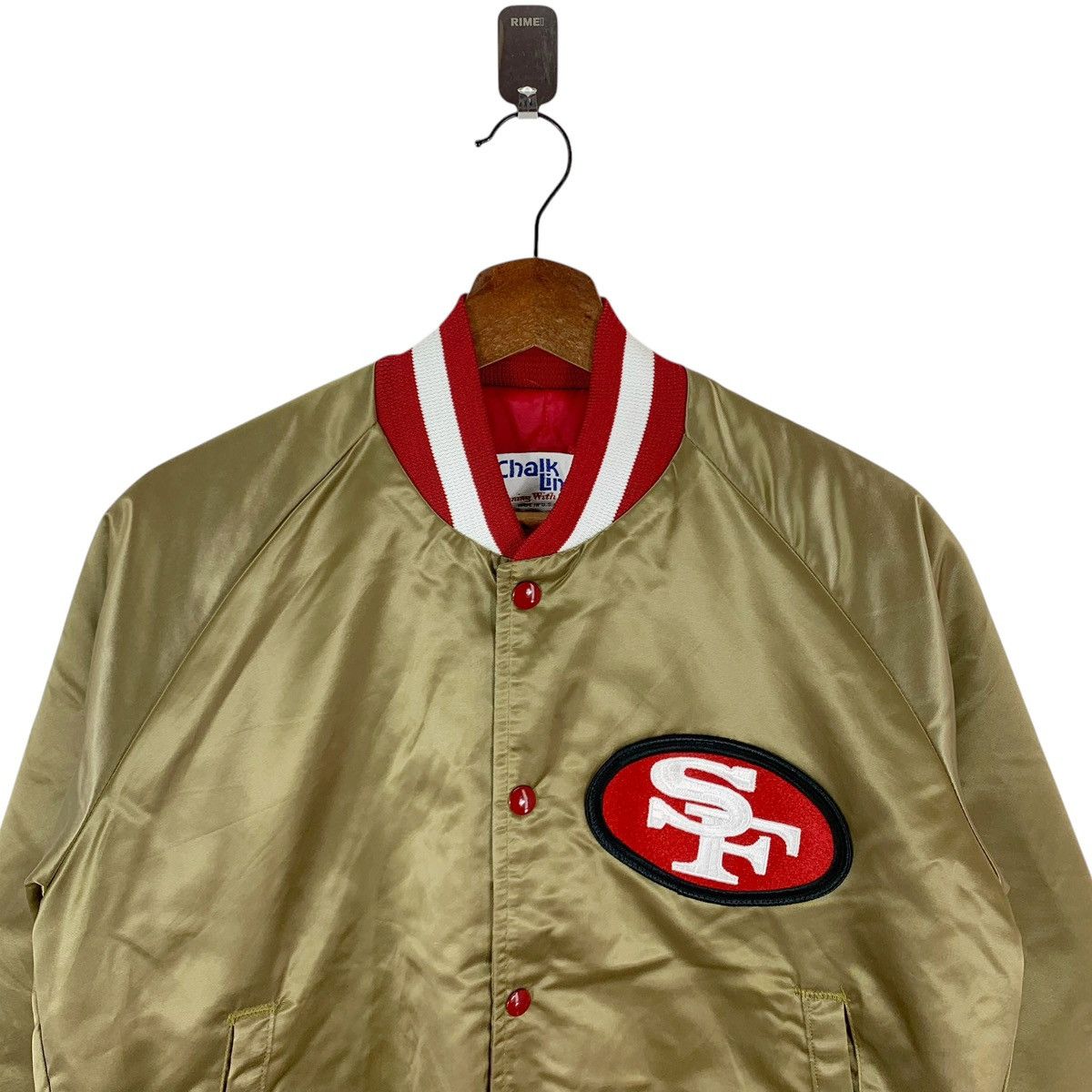 NFL VINTAGE 80S SAN FRANCISCO 49ERS SATIN NFL BOMBER JACKET Size US S / EU 44-46 / 1 - 8 Thumbnail
