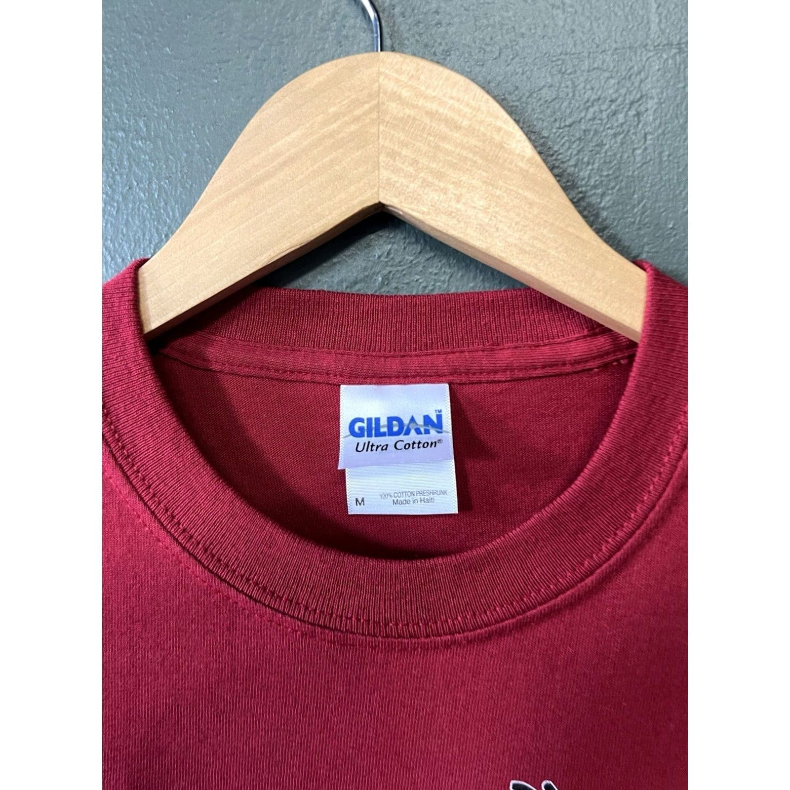 Vintage Y2K Jim Benton T-Shirt Red Short Sleeve Mens M Dad NWT Shirt Size US M / EU 48-50 / 2 - 3 Thumbnail