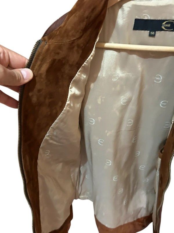 Roberto Cavalli FISHSKIN LEATHER JACKET Size US XL / EU 56 / 4 - 3 Thumbnail
