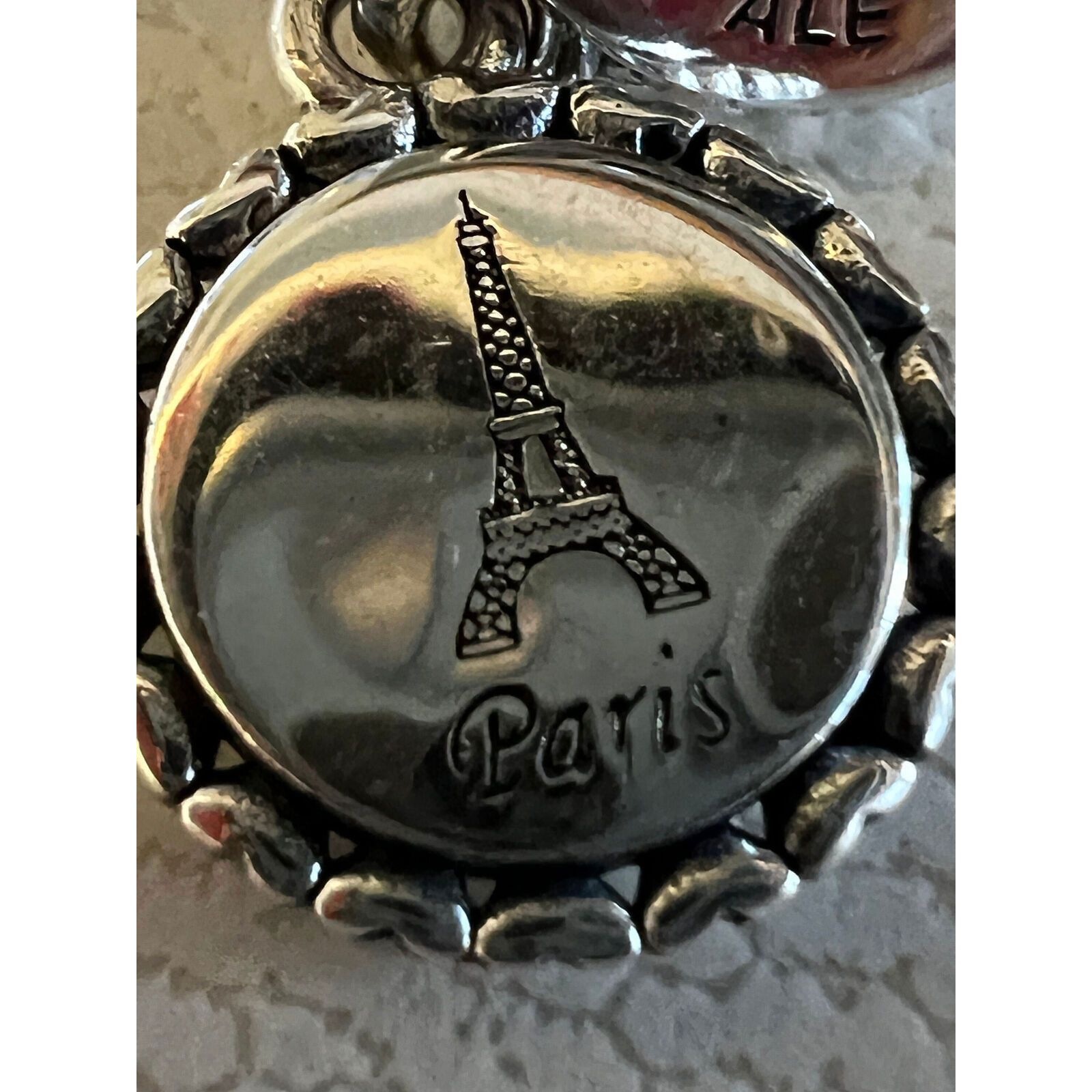 pandora Authentic Pandora, Eiffel Tower Paris Dangle, Travel Destina Size ONE SIZE - 1 Thumbnail