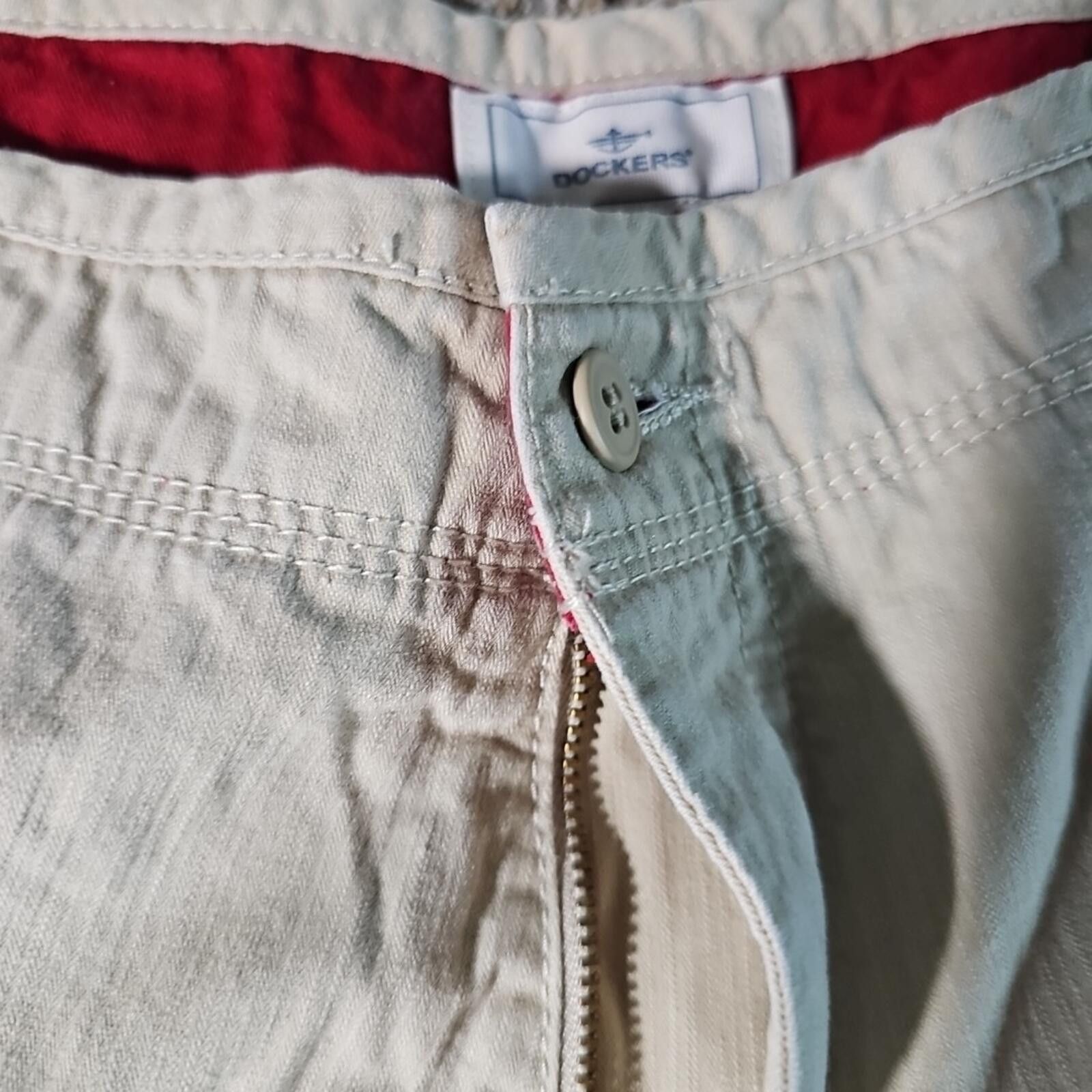 Dockers Dockers Sz 38 Thick Heavy Loose Fit Cargo Shorts Size US 38 / EU 54 - 3 Thumbnail