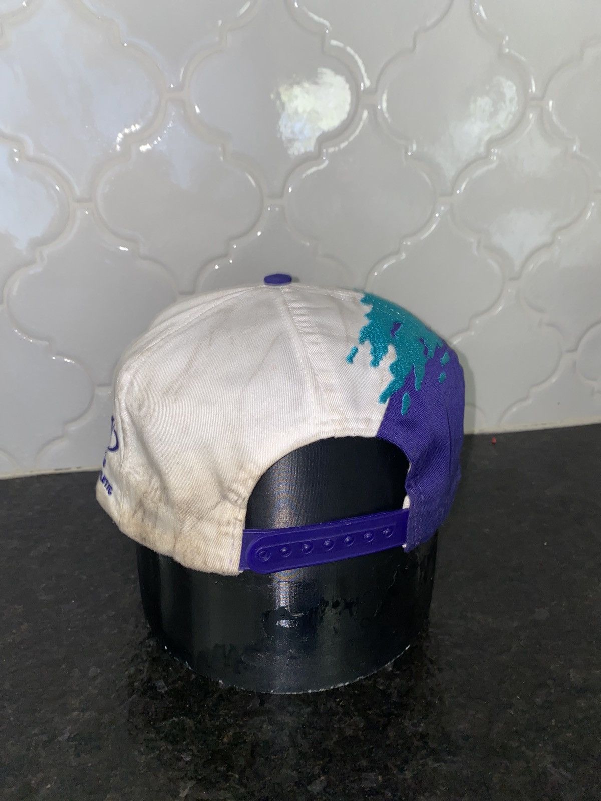 Logo Athletic Vintage 1995 Logo athletic Brickyard 500 splash snapback Size ONE SIZE - 2 Thumbnail
