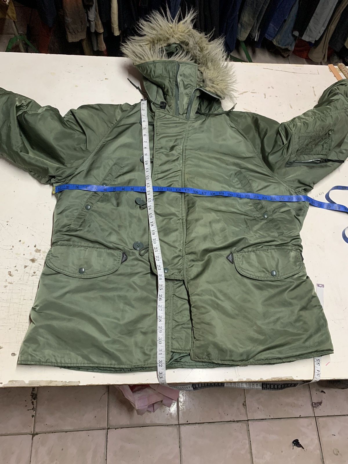 Alpha Industries ALPHA INDUSTRIES KNOX ARMORY SAGA GREEN PARKA JACKET Size US XXL / EU 58 / 5 - 23 Thumbnail