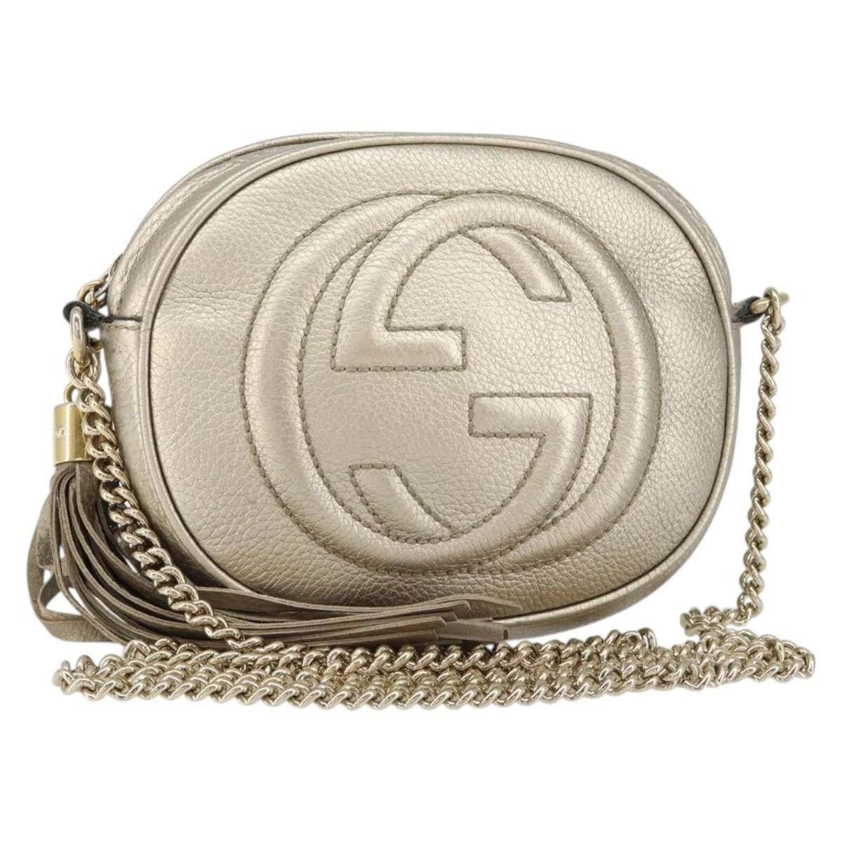 Gucci Gucci Soho Chain Bag Leather Size ONE SIZE - 1 Thumbnail