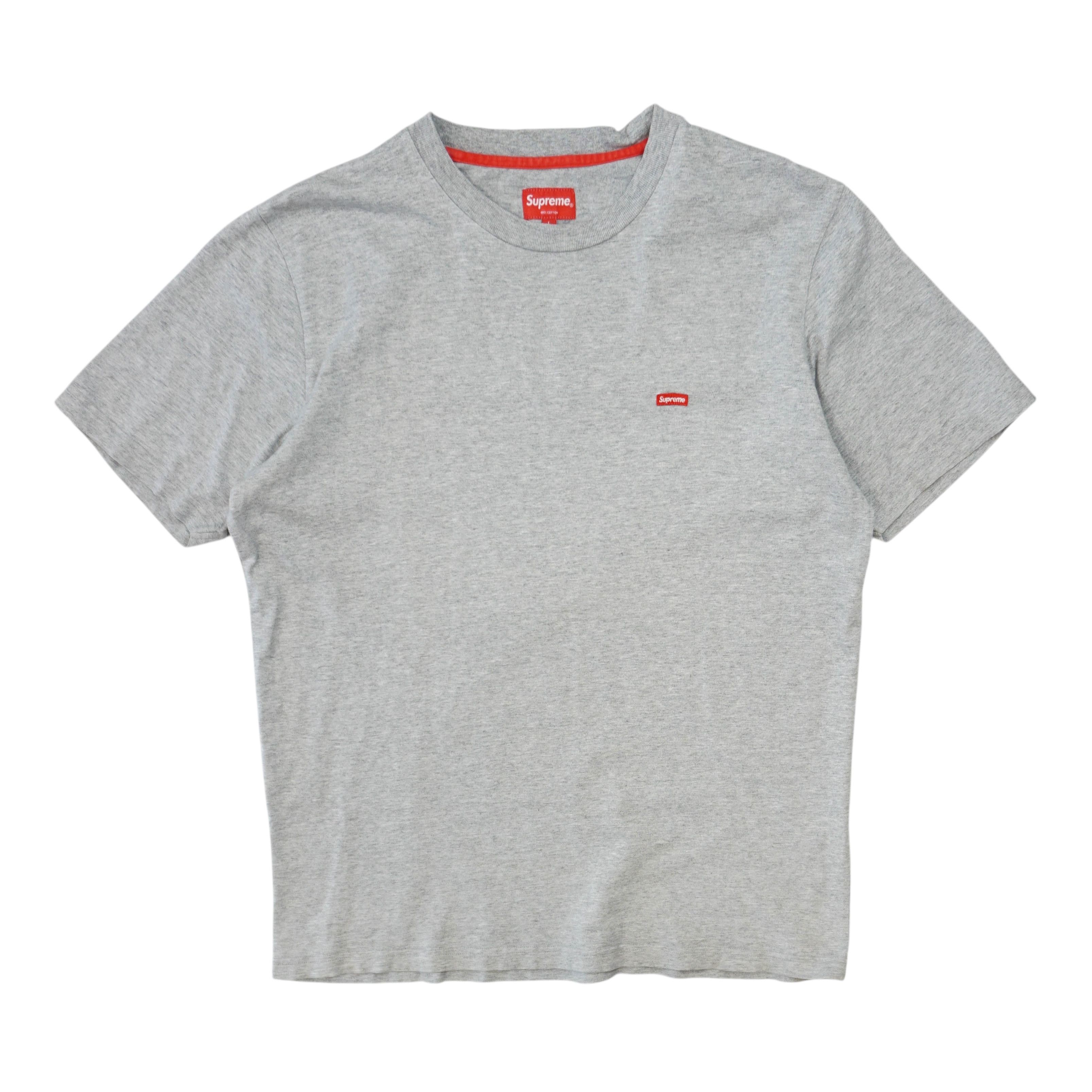 Supreme Small Box Logo Gray Tee Size US M / EU 48-50 / 2 - 1 Thumbnail