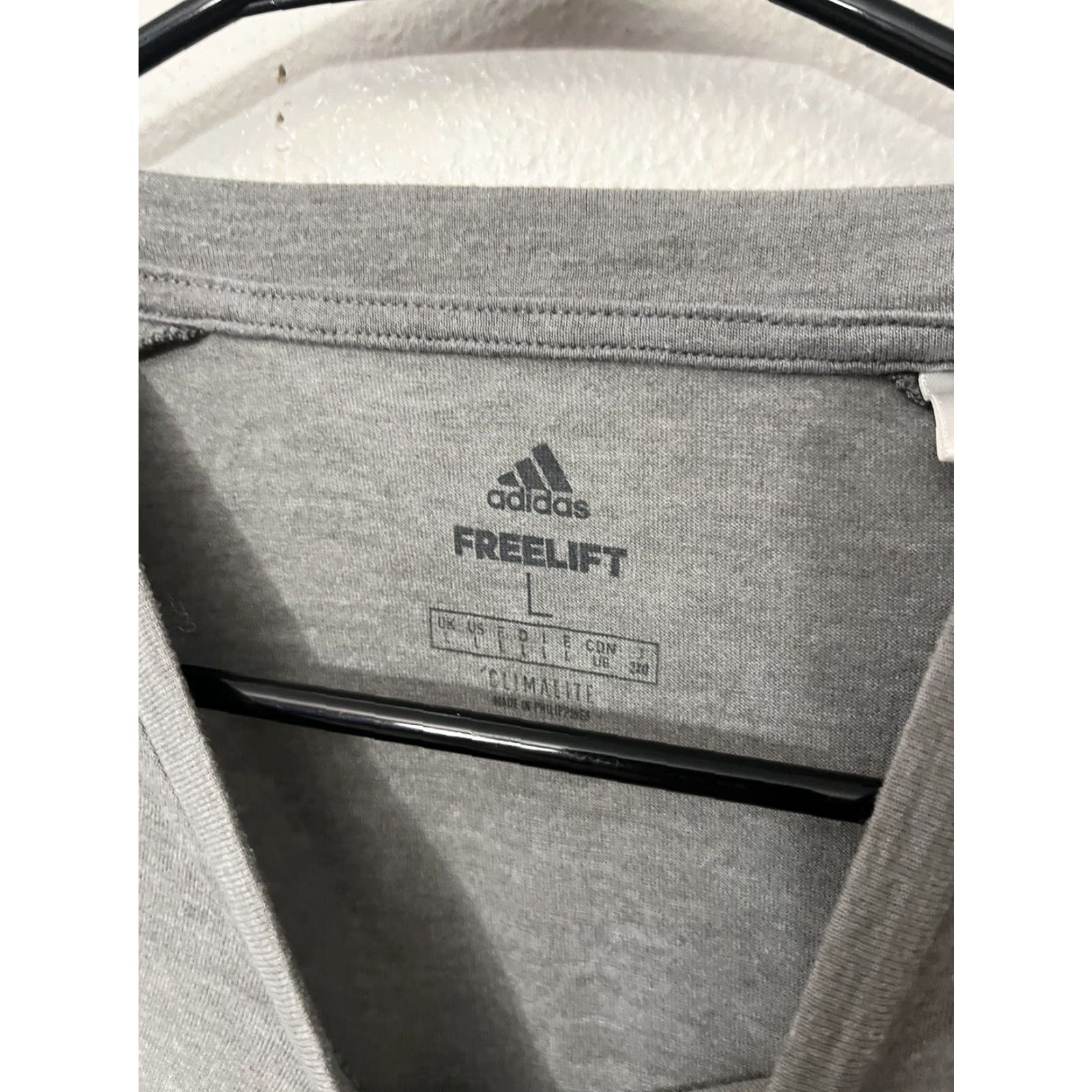 Adidas Adidas Tennis Freelift T Shirt Men L Large Gray Aero Primegreen Crew Neck Short Sleeve Activewear Urban Sports Shirt Mens Size US L / EU 52-54 / 3 - 4 Thumbnail
