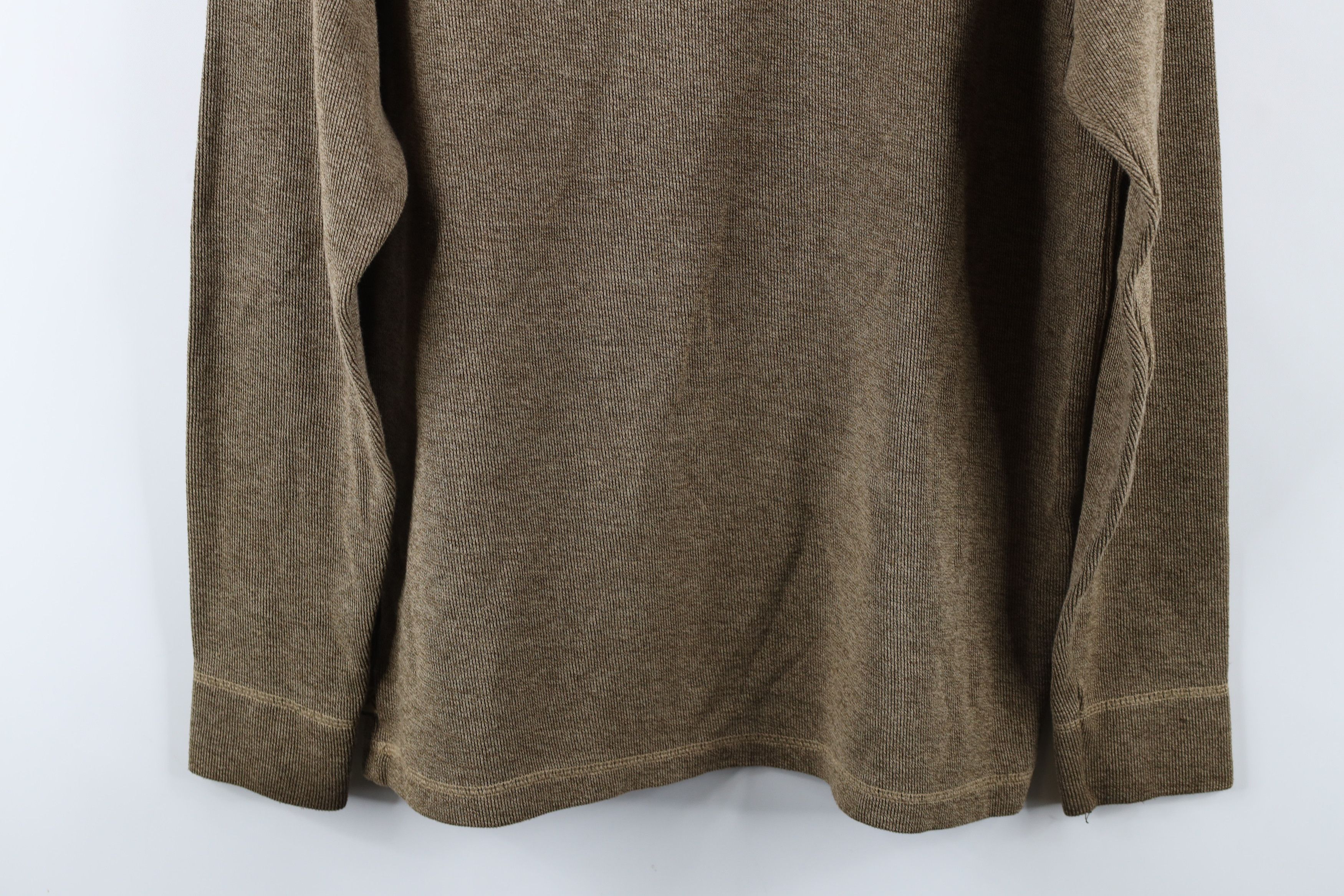 Vintage Vintage 90s Streetwear Ribbed Knit Long Sleeve T-Shirt Size US M / EU 48-50 / 2 - 13 Thumbnail