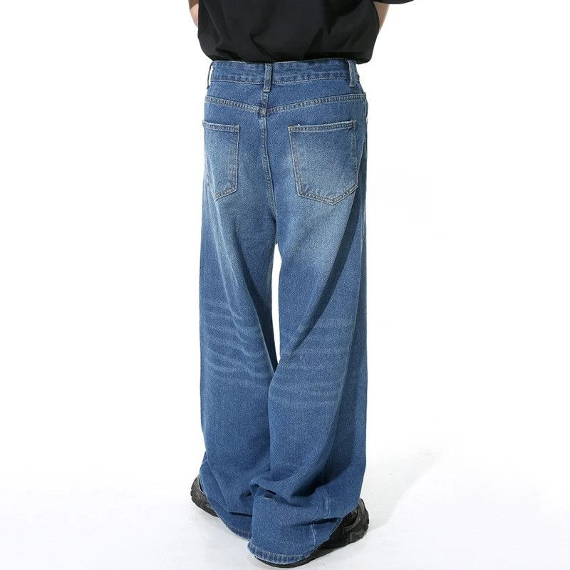 Jean Vintage Straight Leg Jeans Size US 32 / EU 48 - 2 Thumbnail