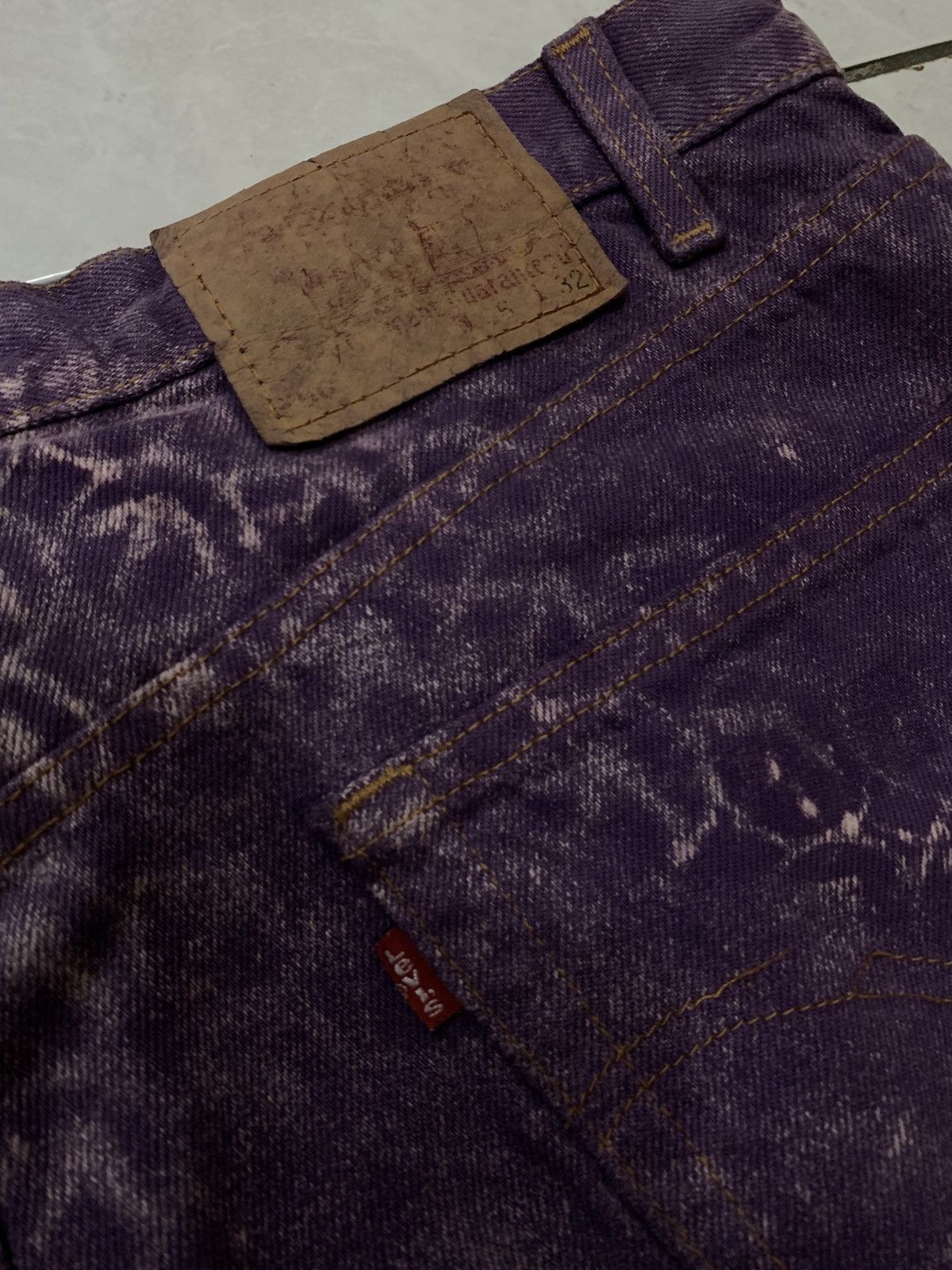 Levi's × Levi's Vintage Clothing × Vintage Levis Relaxed Fit Custom Aphex Twin Size US 36 / EU 52 - 8 Thumbnail
