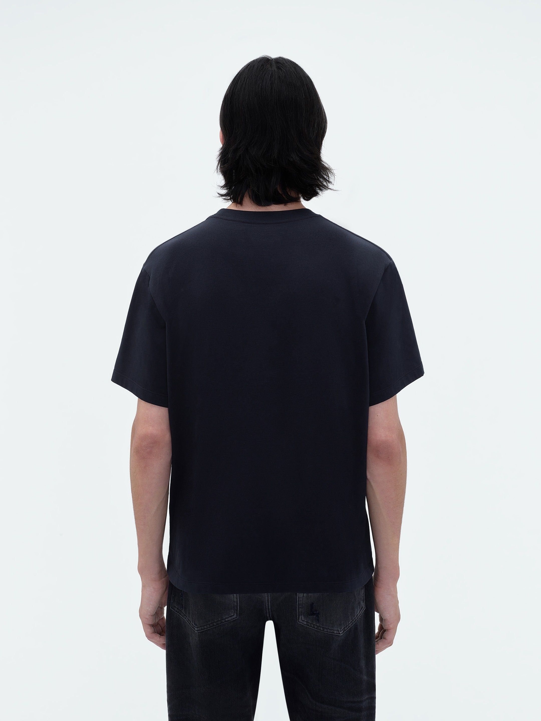 Amiri oc11z0225 MA Bar Short Sleeve T-Shirt in Black Size US M / EU 48-50 / 2 - 7 Thumbnail