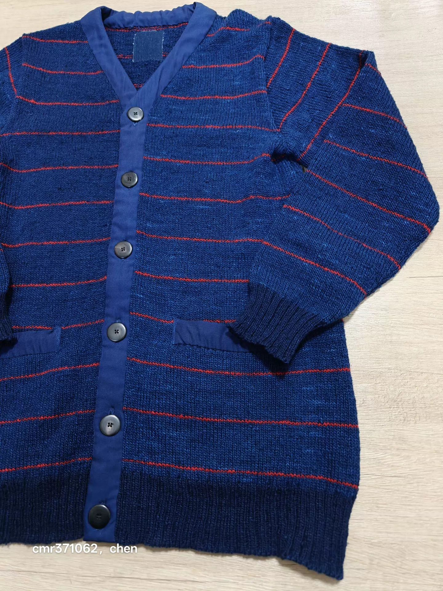 Visvim VISVIM 16 ICT N.D. Indigo Wool Long Cardigan Size US S / EU 44-46 / 1 - 3 Thumbnail