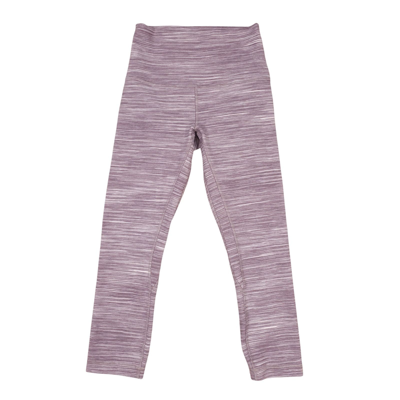 Lululemon Lululemon Align Crop Heathered Black Cherry White Sz 4 Size 27" / US 4 / IT 40 - 1 Thumbnail