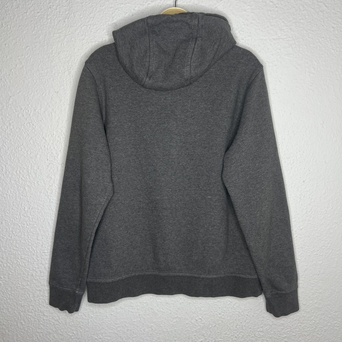 Nike × Vintage Vintage Nike Hoodie Grey Logo Swoosh Boxy 90s Y2K Size US M / EU 48-50 / 2 - 6 Thumbnail