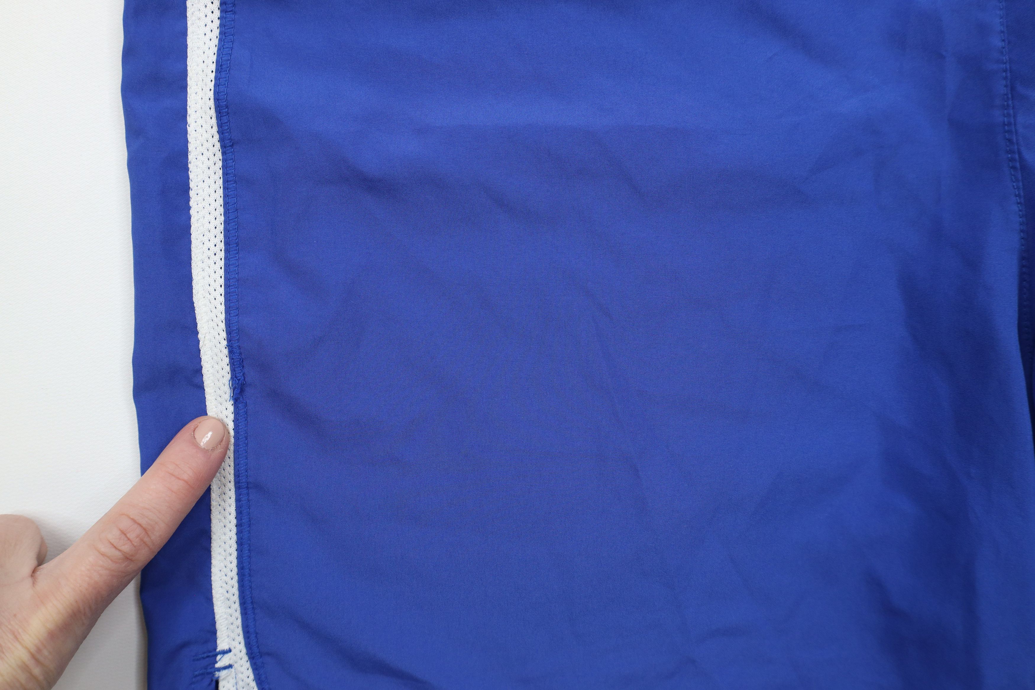 Nike × Vintage Vintage Nike Scott Mini Swoosh Above Knee Soccer Shorts Blue Size US 30 / EU 46 - 14 Thumbnail